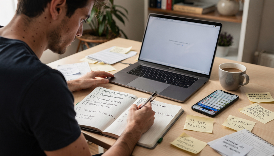 Tu mente está demasiado llena